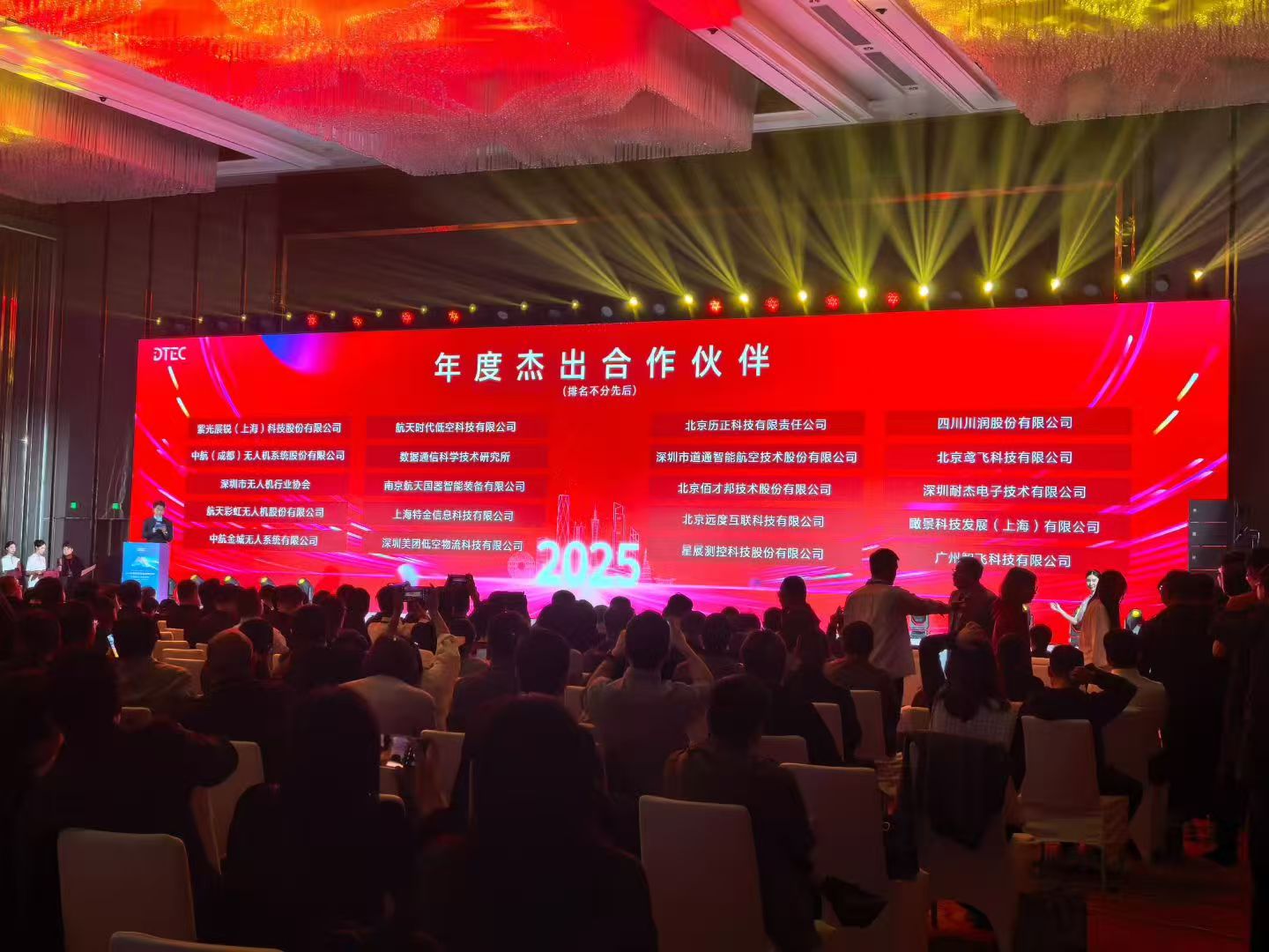 载誉前行！耐杰光电荣膺中国电信“杰出合作伙伴”，共筑低空安全新生态